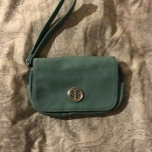 Mint Green Wristlet